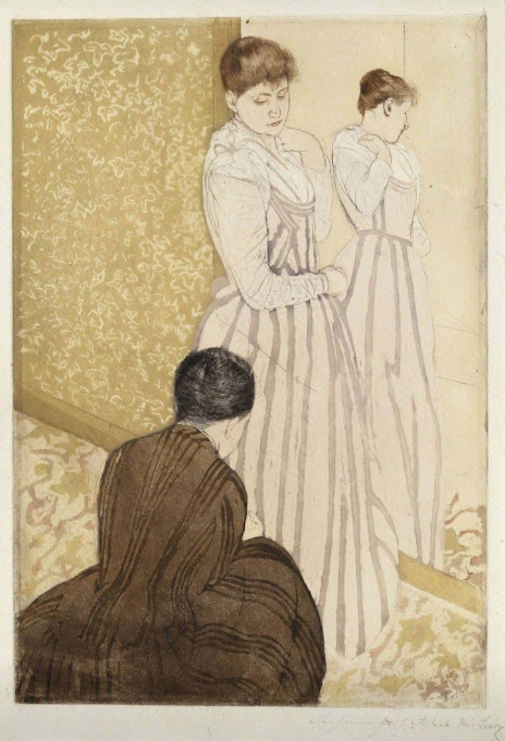 luz_forma's tweet photo. #MaryCassatt
#Grabado
#PuntaSeca.
La influencia del arte japonés. https://t.co/Rsxku2Ty3R