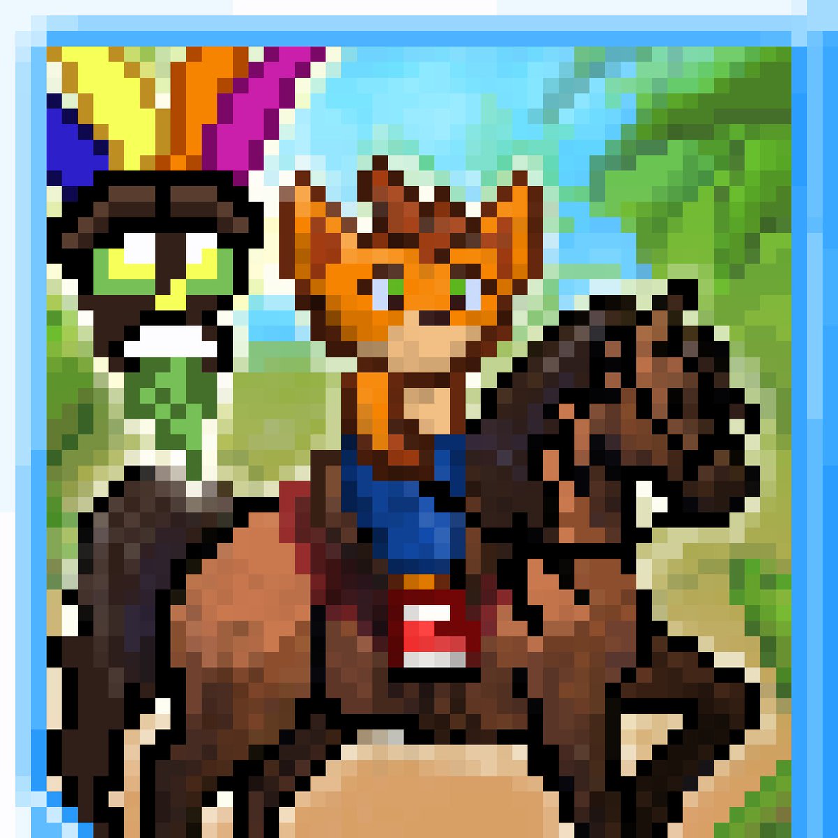 SirClipClop's tweet photo. Hi guys,

I'll have two more Clip Clops minted by the end of the day.

Meanwhile, check this one out!

https://t.co/MjXbjCITi9
Category: Games 10/28
Rarity: Rare 3/5

#NFTCommmunity #cryptoart #NFTartist #NFTcollection #hicetnunc #HEN https://t.co/Yru1WsywIP