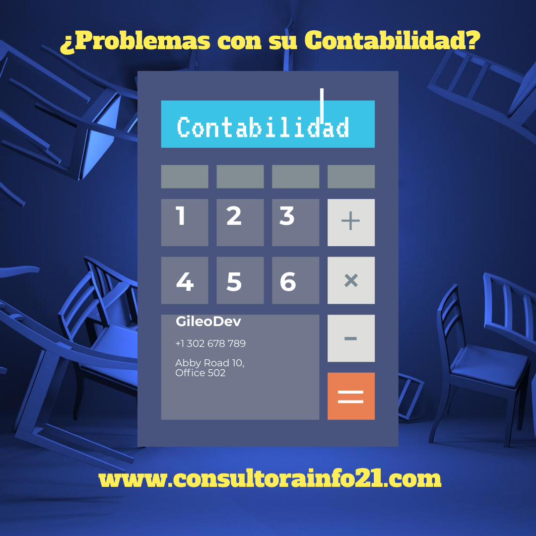 consultorainfo's tweet photo. ¿Problemas con su Contabilidad?
#contabilidad #asesoriaempresarial https://t.co/95Redzu2Xj
