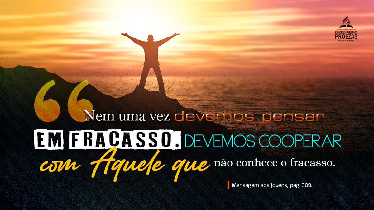 Deus nunca falha! <a href="/pastorotimar/">Otimar Gonçalves 🇧🇷</a>