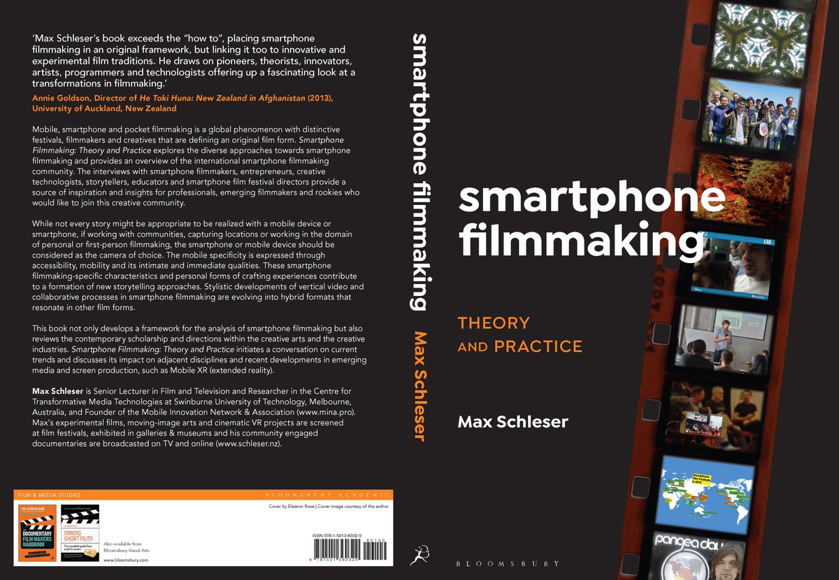 MINAmobile's tweet image. As most of you are mentioned (and some featured in interviews ;-) in Smartphone Filmmaking  Theory and Practice I thought the link might be of interest: bloomsbury.com/us/smartphone-… Released now via @BloomsburyPub in 🇺🇸🇬🇧 &amp;gt;&amp;gt;18th Nov in 🇦🇺🇳🇿 &amp;gt; 
If you like a discount code: DM me 😀📲.