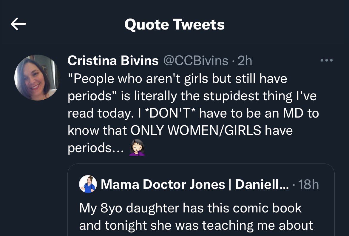 MamaDoctorJones's tweet photo. If trans and non-binary people existing hurts your fee fees this bad, you might be experiencing privilege. https://t.co/MxahjQ46Me
