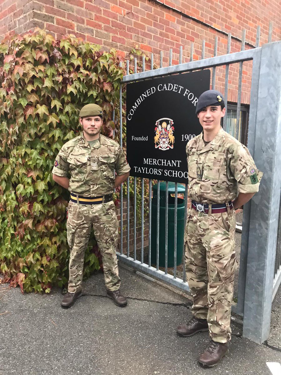 Delighted to spend the day assisting <a href="/MerchantTaylors/">Merchant Taylors'</a> CCF with their Field Day (with my CCF hat on), all while wearing my yellow socks to support <a href="/YoungMindsUK/">YoungMinds</a>! 

<a href="/aircadets/">RAF Air Cadets</a>