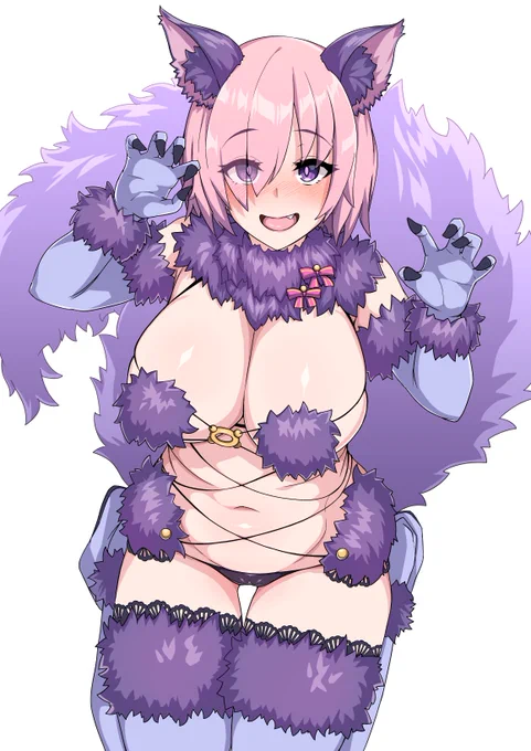 ビーストガウェインいっぱい反応貰えたのでマシュも載せたらまた反応もらえるのでは?
という期待を込めた再掲😌 