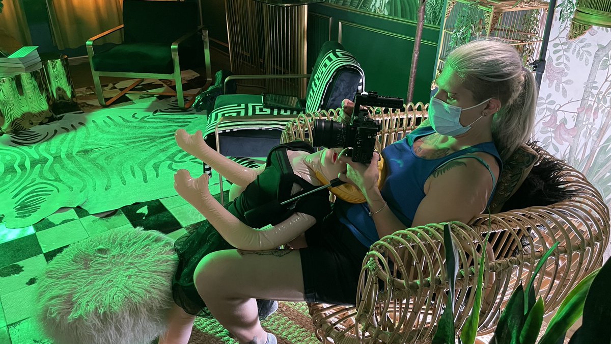 modelmmusic's tweet photo. More behind the scenes photos from our music video "GO" premiering on MONDAY! bookmark it: PREMIERE LINK: https://t.co/wFIM4Wh5LT #industrialmusic  #heavymusic #industrialrock #electroindustrial #electronica #weirdbands #behindthescenes #weirdmusicvideos #horrormusicvideo https://t.co/ASi9GlqBYX