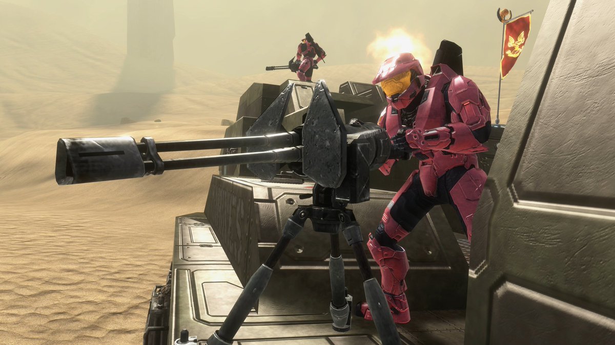 Halo's tweet image. The latest MCC Dev &amp;amp; Flighting Update has arrived! In this edition we're preparing you for the arrival of Season 8 (and, what it means for mid-mission checkpoints and theater files), along with a reminder for the Hispanic Heritage Month Nameplate.

🛫 aka.ms/MCCDevUpdate-2…