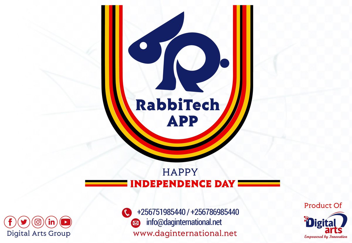 digitalartsug's tweet photo. To the all the #RabbitFarmers in #Uganda Happy Independence Day.
#UgandaAt59 #rabbits # https://t.co/FgEDZZaY5j