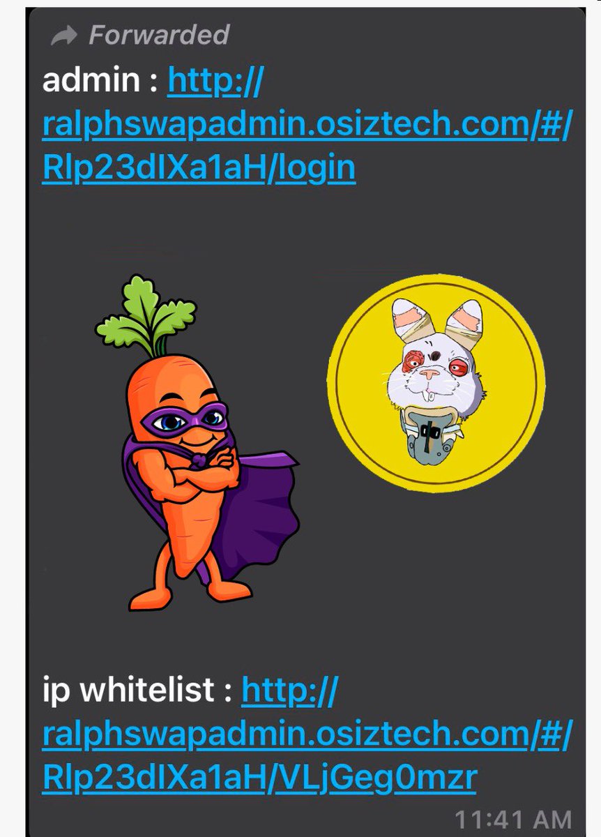 Rolando_FFH's tweet photo. Familia de Ralphers tengo que informarles que el #ralphswap está en mis manos y pronto vamos a comenzar la fase de TESTNET con 50 de nuestros holders. @RalphToken 🥕🐰🥕🐰🥕🐰🥕🐰🥕🐰🥕 https://t.co/7eltfC8Jff