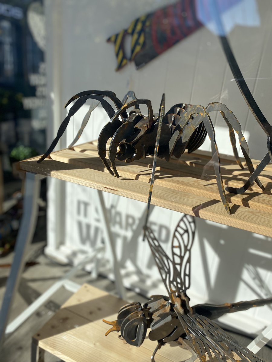 ISWAS15's tweet photo. MUST Forge have dropped off these amazing creations as well as a load more that you can see in store! Deffo a talking point and a total show stopper! #grimsby https://t.co/u241XtDetO