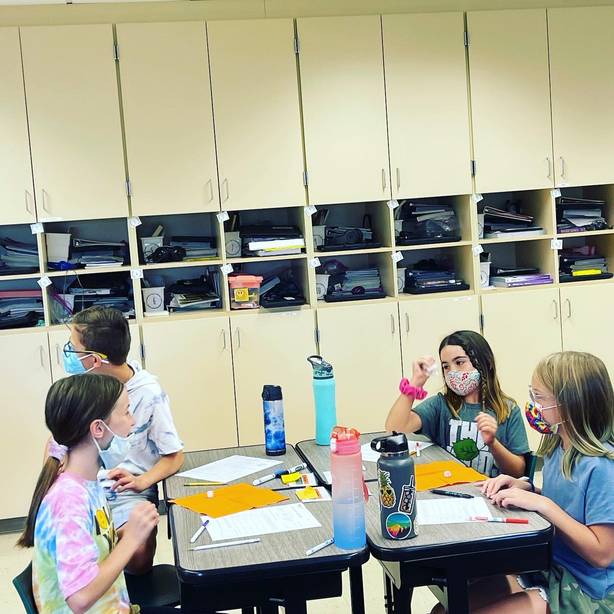 Weathering, Erosion, Deposition unit ✔️ Students have been learning about the three different concepts through a sort game and sugar cube lab! Today we discovered if a mountain will last forever? ⛰