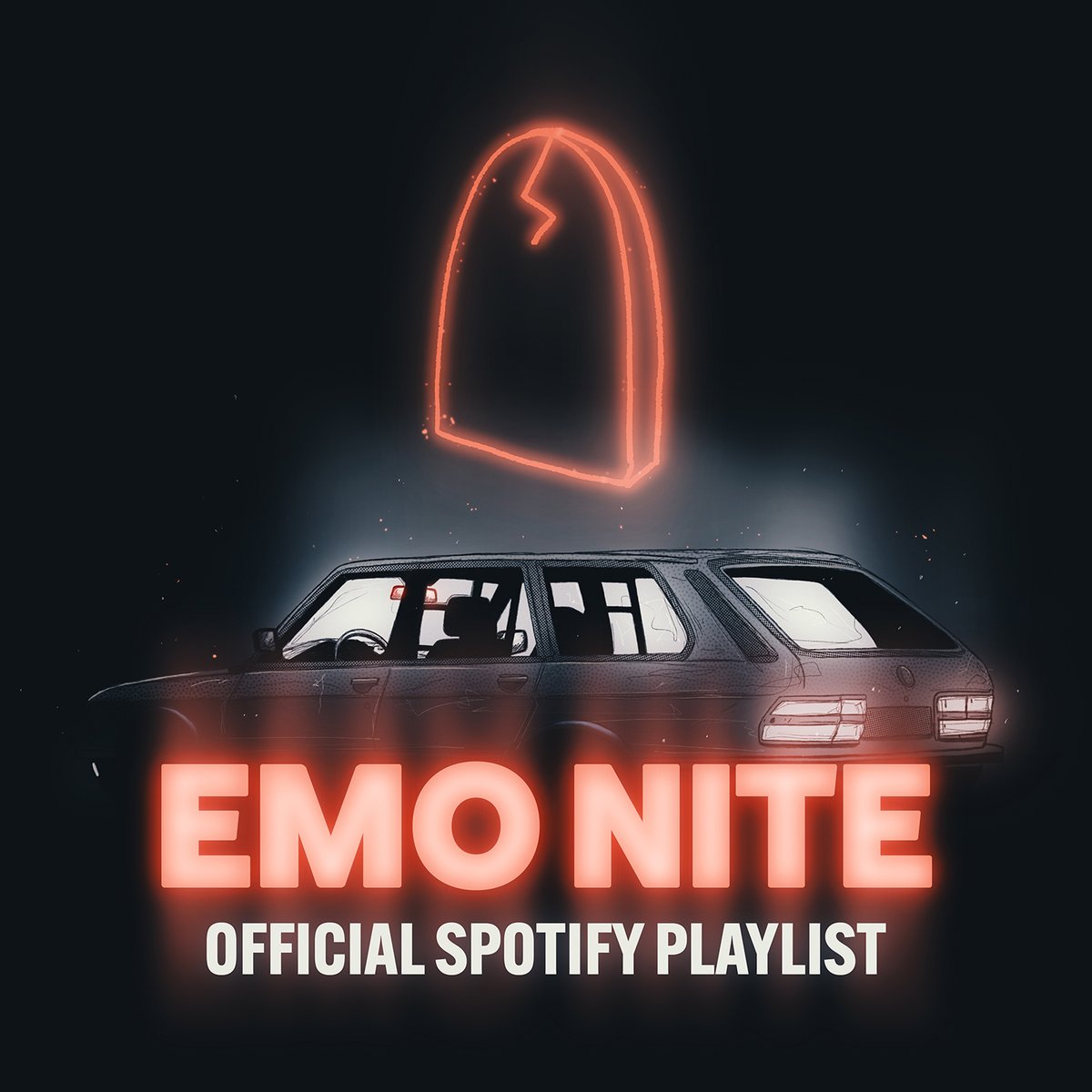 🚗🚗🚗 hop in, we're blasting the official Emo Nite Spotify Playlist! Lotta good shit dropped today ☁️ Hit that follow and turn it up so you don't run out of gas this wknd 🤠
spotify.emonite.com