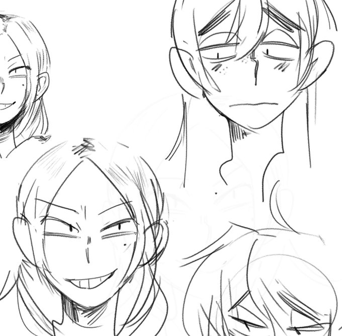 身長差を考えていた落書きとか去年にハロウィン絵を描こうとしてすっかり忘れてたのとか 