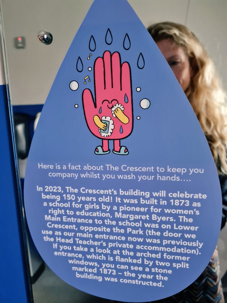 christinebelfas's tweet photo. Was at @CrescentArts for meeting earlier and loved these cute signs and also @poetryjukebox has a brand new compendium of poems! 💫 #Culture #Belfast #aweebitofhope https://t.co/1Db8KXwV5M