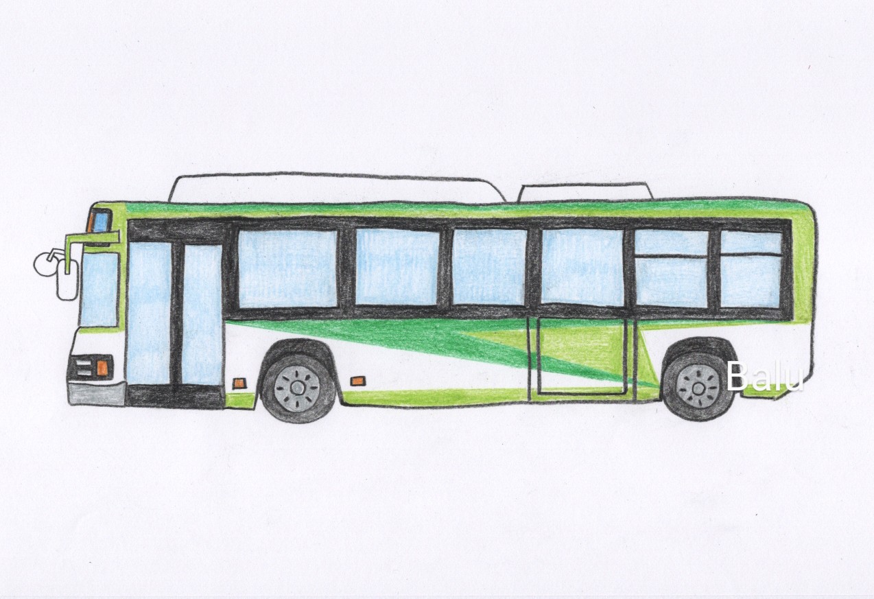バル Sur Twitter 緑の大型バス アナログで描いてスキャンしてみました 少し色が濁ってるか でも手書き感はたくさん出てる お絵描き好きさんと繋がりたい イラスト好きさんと繋がりたい アトリエの系譜 色鉛筆イラスト バス 大型バス イラストストック
