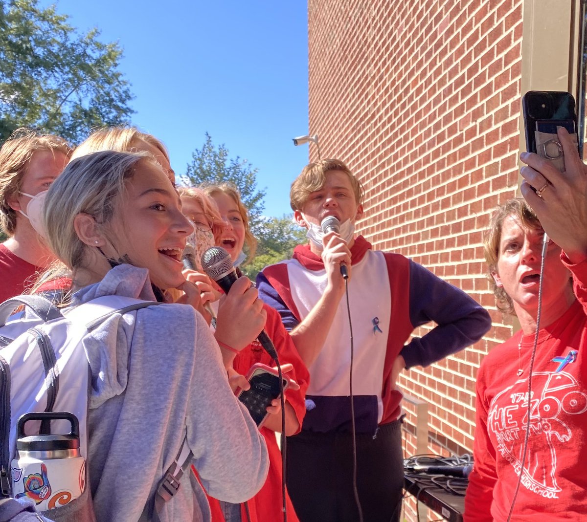 fhsfalconer's tweet photo. Flashback Friday to last week's Falcon Friday! Visit our website to read more and learn about how YOU can Josue and his family. #fhs #falconcommunity #wearefauquierhigh #novaschools #FCPS1 #newspaper https://t.co/WWHahnAHTc
