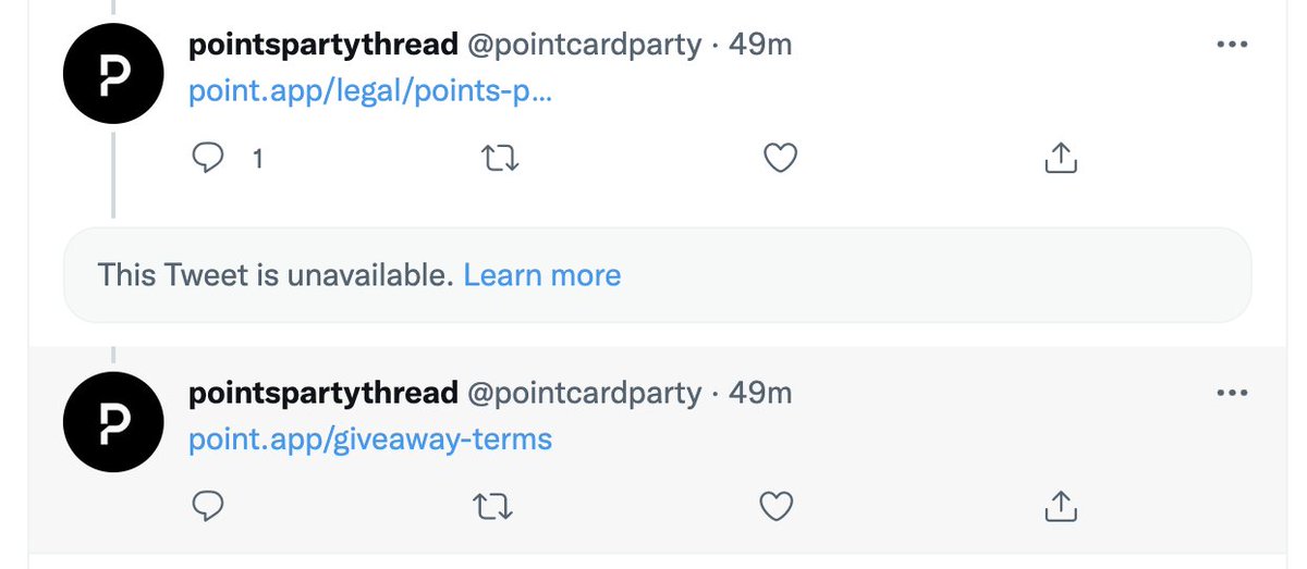 pointcardparty's tweet photo. @TwitterSupport Can you help us make this tweet available? https://t.co/HjqYID4W7e