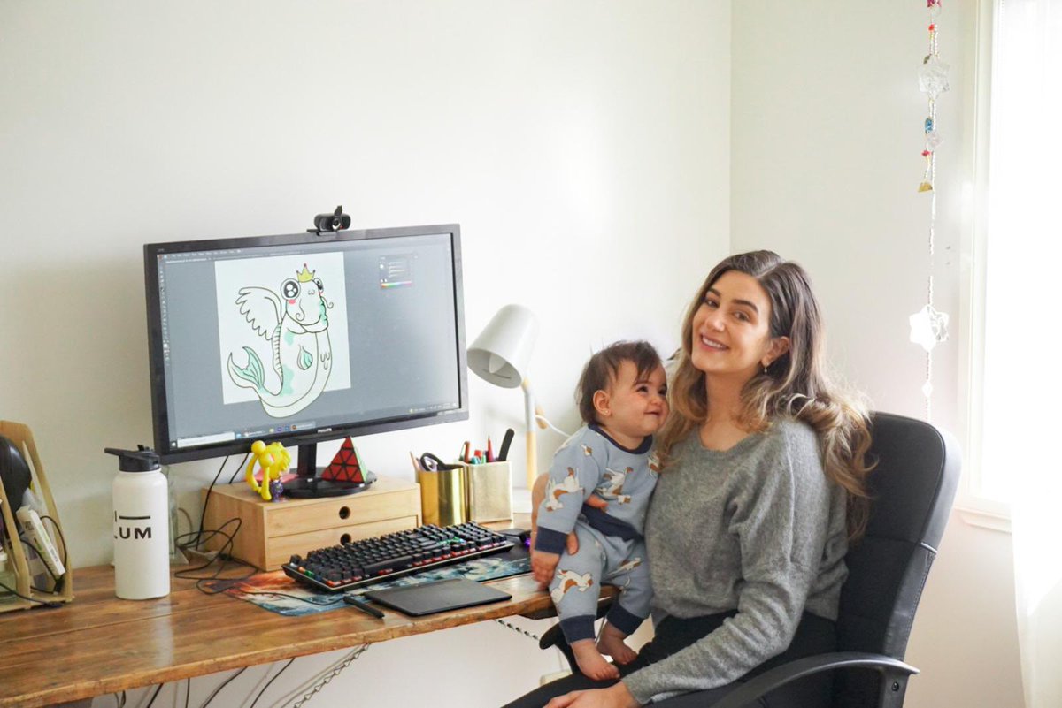 KoiBoiNFT's tweet photo. A quick introduction to our Artist: Melina Shehata
 - Creator of @KoiBoiNFT 
 - Mother of 1.
 - Bachelor of Arts: Design.
 - 11 years working in Service Design until she found the wonderful world of NFTs.

#womeninNFTs https://t.co/Bviy8S3Hlv