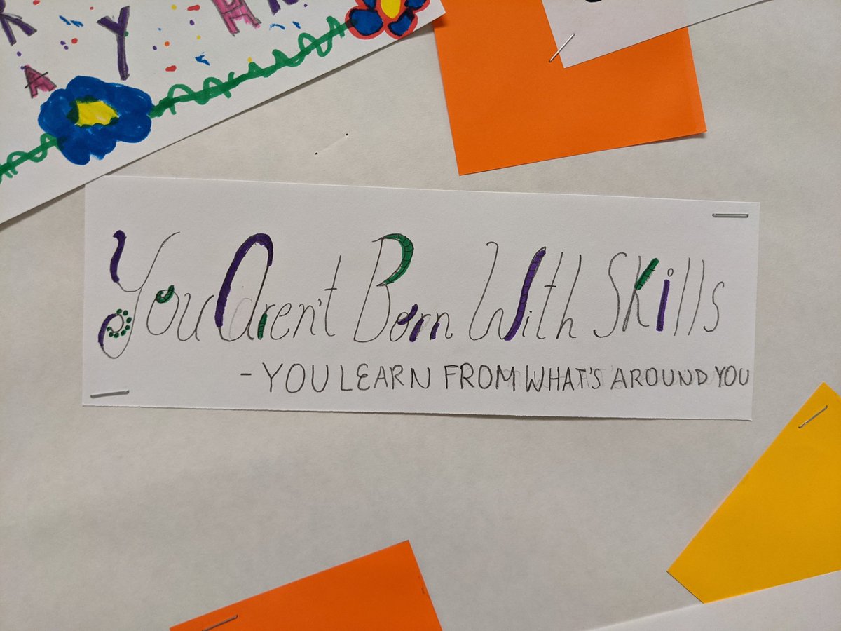HWES_ArtClass's tweet image. HWES Artist Mottos for the year! Ms. Wilmier&apos;s students made artist mottos to motivate themselves and others this year in Art class. #hwesartists #hwesartclass @HuntersWoodsES