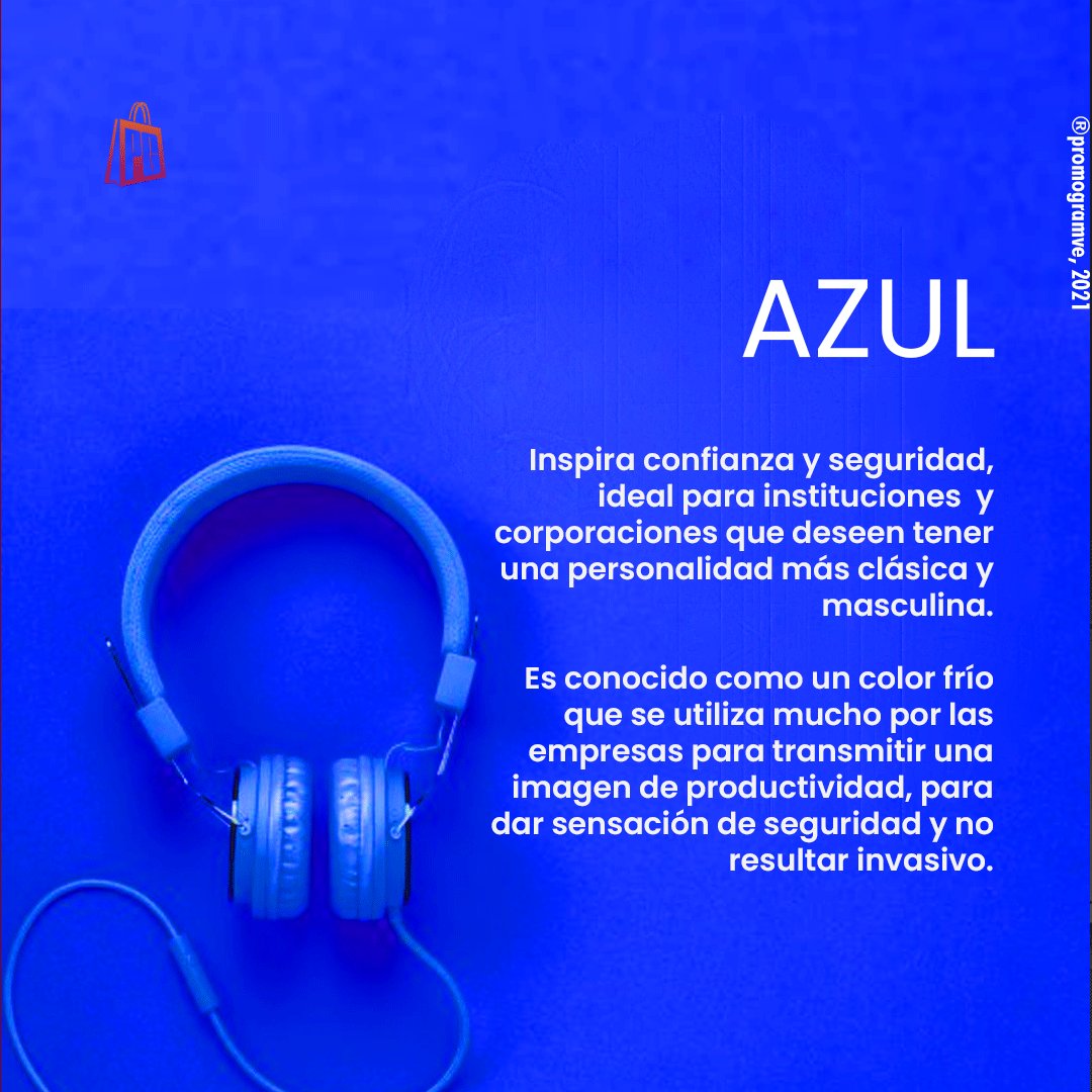 promogramve's tweet photo. Con ellos, podemos definir una identidad, persuadir a los clientes en una compra o despertar sensaciones o emociones para llegar al público de una manera más efectiva.
#Promogramve #color #contenidodevalor https://t.co/D4CcGL5yg7