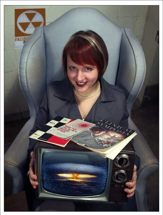 nuclearwarner's tweet photo. @Bowl_of_Worcel Roller derby headshot! https://t.co/RNL6HRomdk