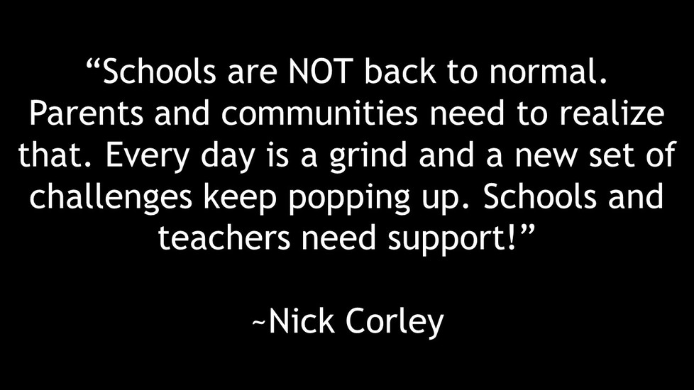 Schools and teachers need support!