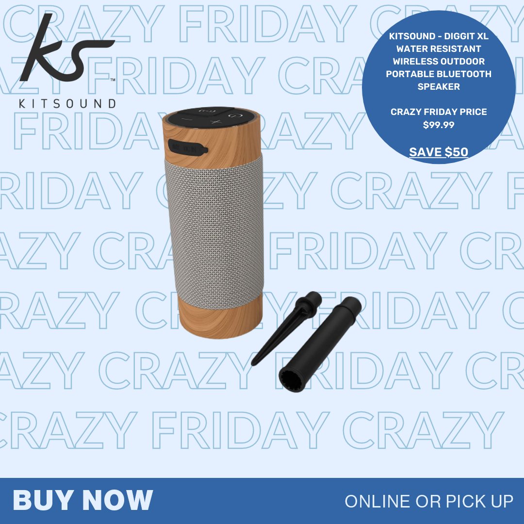 mikescomp's tweet photo. 🚨🚨It's your last chance to earn 5x Mike's Bucks during our Crazy Friday Flash Sale! Check out exclusive deals &amp; pick up some new tech!

Sale ends @ 6pm PST!

https://t.co/9YIwJKQVSV

#canadianbusiness #bluetoothspeaker #bluetoothaudio #portablespeaker #tech #hometech #kitsound https://t.co/PCLeS61SCf
