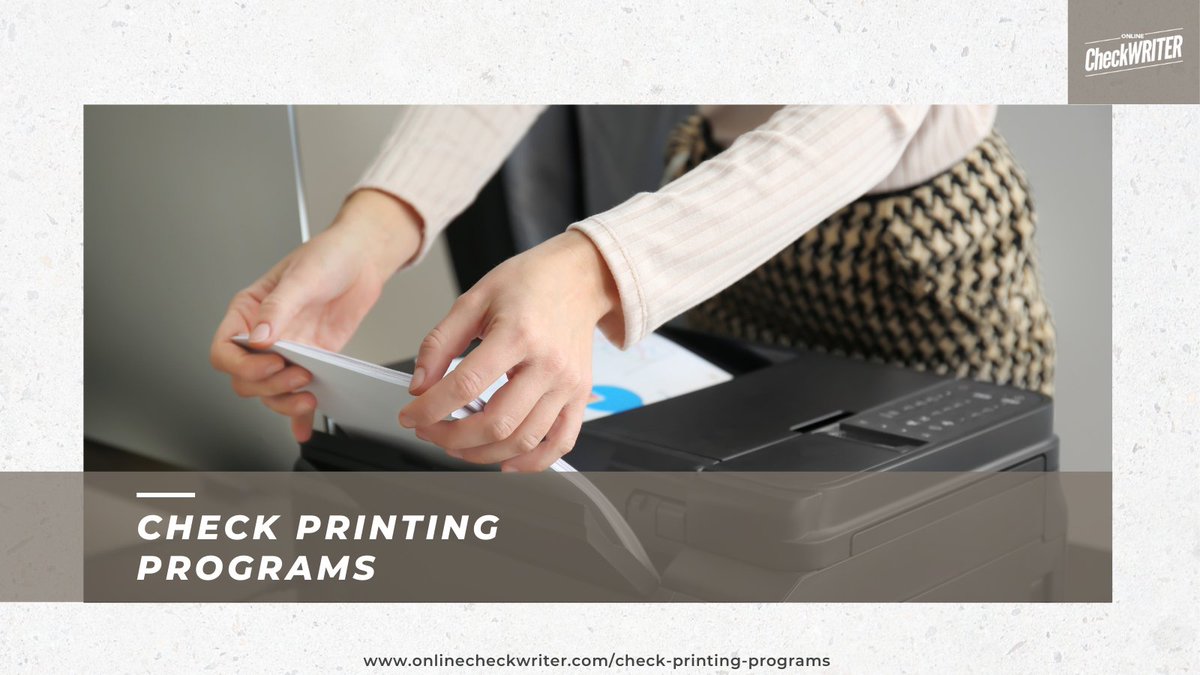 Online Check Writer tweet media