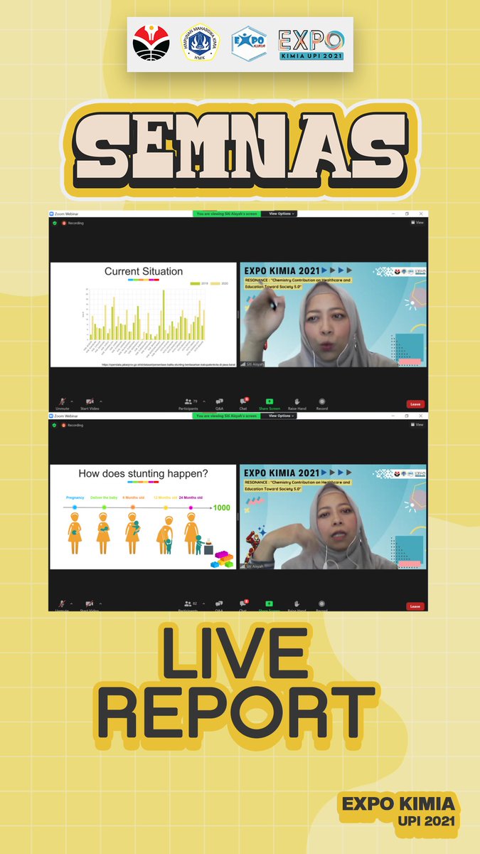 expokimia_UPI's tweet photo. [LIVE REPORT SEMINAR NASIONAL 2021]

Halo sahabat kimia!✨
Telah berlangsung acara SEMNAS EXPO Kimia 2021 yang pastinya banyak sekali ilmu yang bisa didapat. Semoga ilmu yang didapatkan dalam acara SEMNAS kali ini dapat bermanfaat !! 😉

#RESONANCE
#SEMNAS
#EXPOKIMIAUPI2021 https://t.co/779CCNdG65