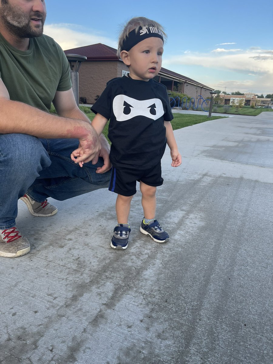 esmith199511's tweet photo. Little ninja in the making 🥷 https://t.co/ttw51Up3kH