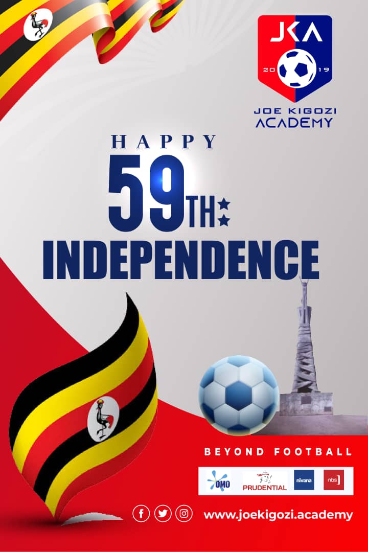 JoeKAcademy's tweet photo. #HappyIndependenceDay of 2021 from #JKA. God Bless Our Land Uganda. @Nivana_Uganda @prudentialplc @nbstv @reachahand @OMODetergentUG https://t.co/3NDAJG3L5N