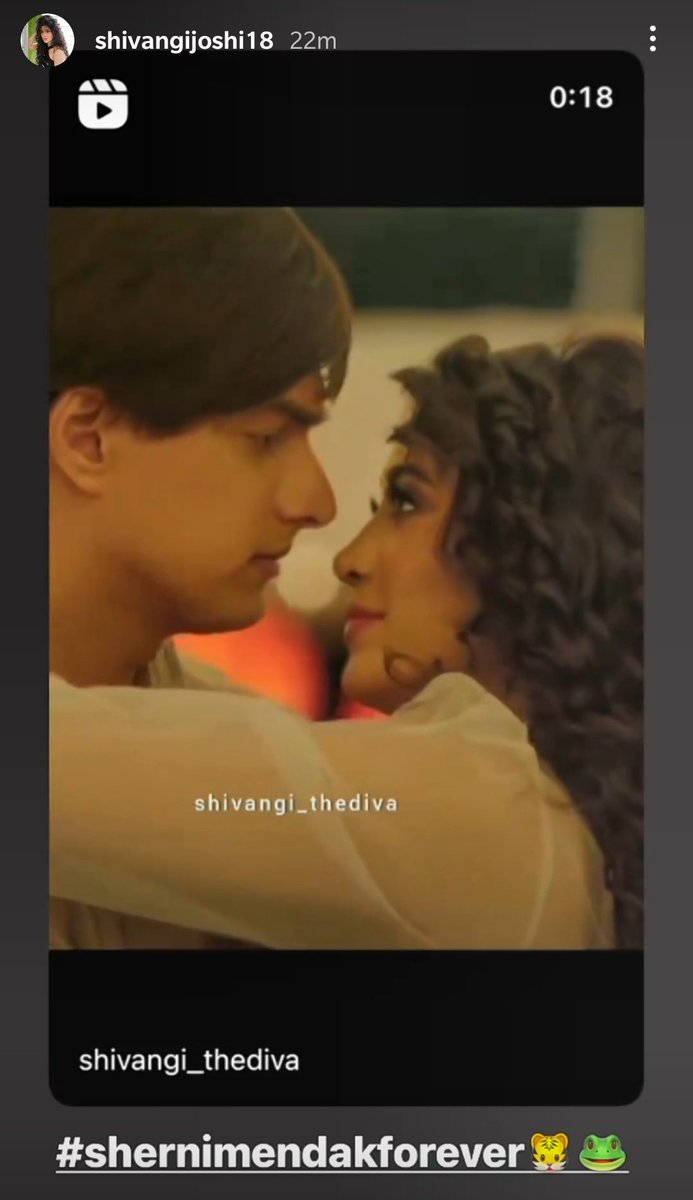 Moonlightak1's tweet photo. No caption needed to understand these stories!🥺💗 

Kaira will always be missed!
SherniMendakForever !💗🥺

#Kaira #yrkkh #Shivangijoshi https://t.co/L6Cc4PDmya