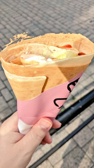 ピザハムチーズクレープ(っ'ヮ'c) 