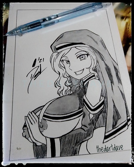 thedave_art's tweet photo. Biciotober!! Día 08. Monja OC +18 Latom!!
-
#Biciotober2021 #inktober2021 #biciotober #Inktober #InkDrawing #nfswART #nsfwink #nun 
- https://t.co/885uqYwvDx