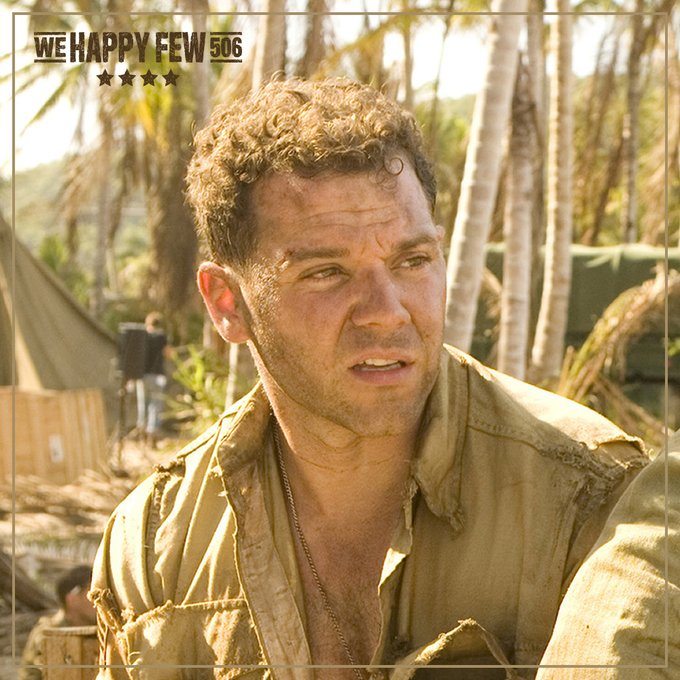 WeHappyFew506's tweet photo. Less than 12hrs left to get your ticket!
@JoshuaBitton, who played JP Morgan in #ThePacific, will be joining us for our next event tonight at 8pm (UK time).
Go to https://t.co/q0WZzYi155 now!
#Basilone #ww2 #usmc #semperfi #BandofBrothers https://t.co/eQ6HwyMIpu