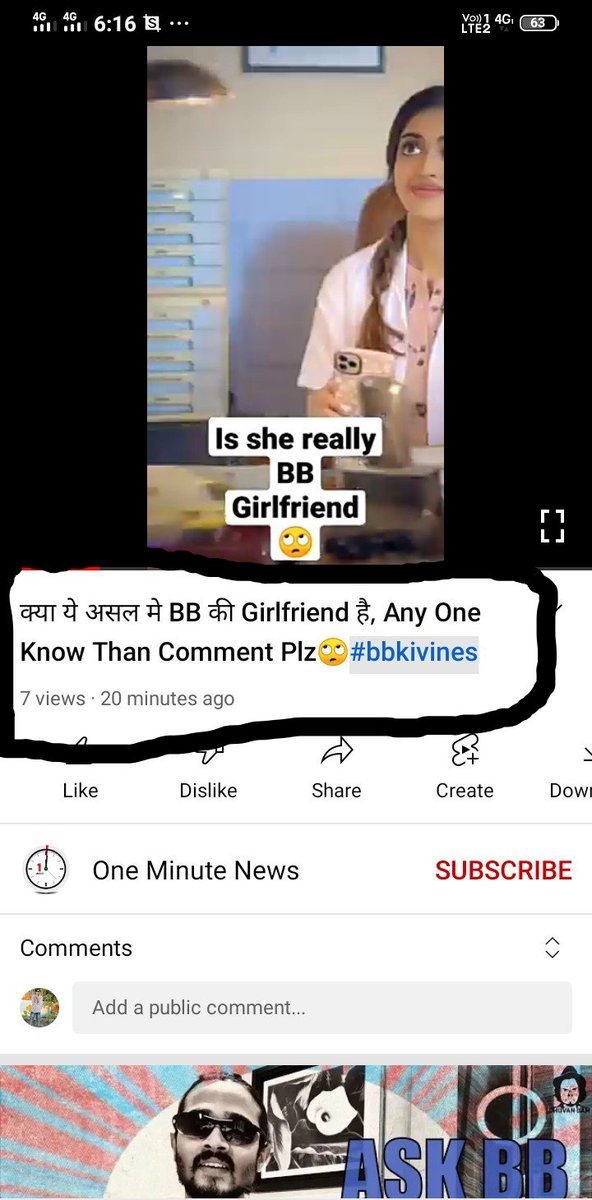 CarryMinatiFa17's tweet photo. @Bhuvan_Bam yeh rumour hai , yaa sach ! Btana 🙏🙏
#DhindoraTrailer #bbkivines https://t.co/7l22aVBvKw