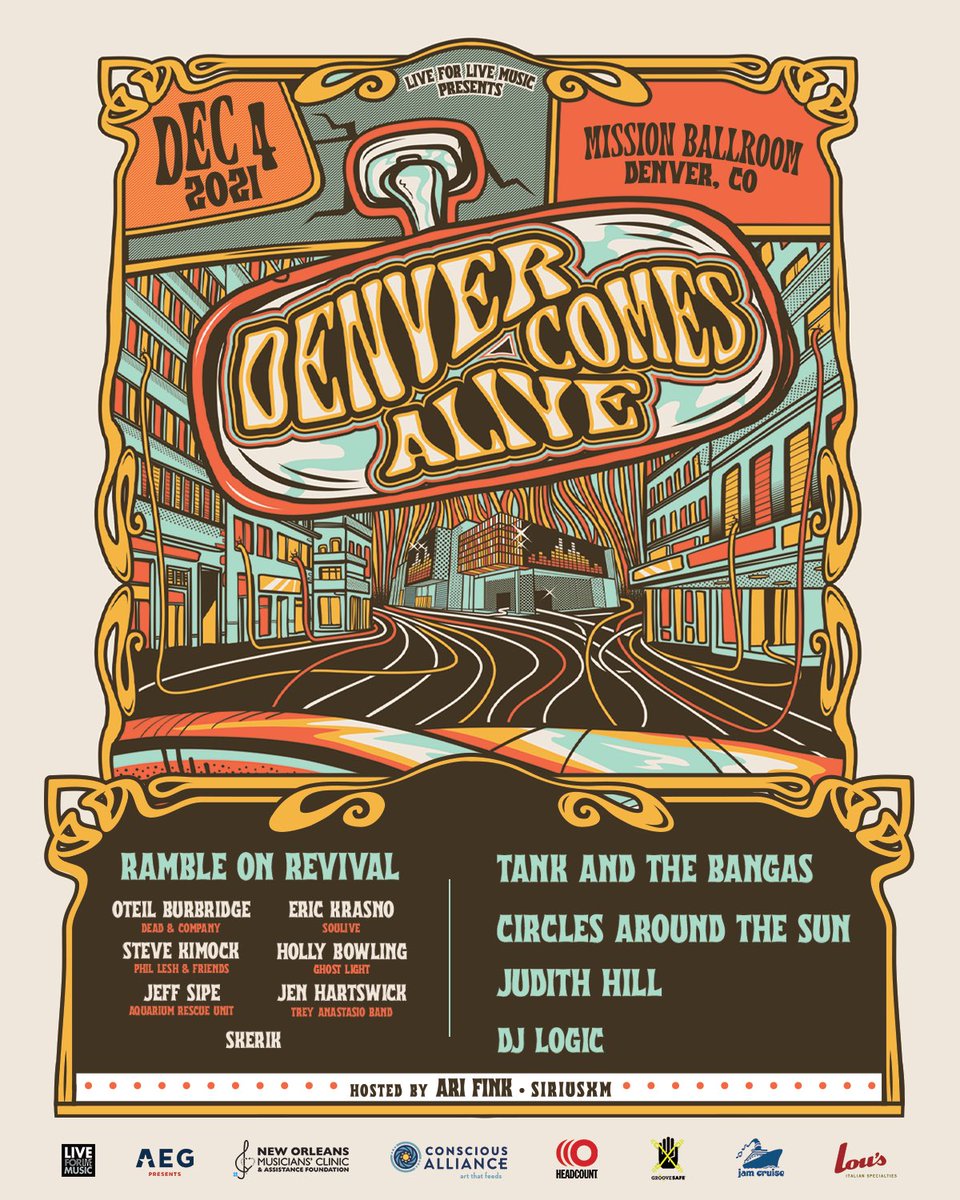 GrooveSafe's tweet photo. Get your tickets. Support your non profit orgs!! https://t.co/XFJQM8NWe7 @SIRIUSXM @Finkerton @SXMJamON #denvercomesalive #l4lm #headcount @HeadCountOrg @ArtThatFeeds @AEGPresentsRM @MusiCNOLALIVE add tags! RT! #groovesafe #latenightpromo #livemusic #npo https://t.co/g8ufD1mXM2