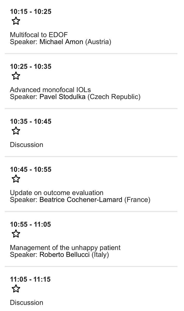joaquinfdezoft's tweet photo. #ESCRS2021

Honrado por la invitación d la Directiva d #ESCRS 🇪🇺 al #MainSymposium sobre #IOLsMultifocales.

Hoy 9/10/21 a las 9,45h en el Hall 10  Congreso @ESCRSofficial (Amsterdam 🇳🇱).

Looking forward You! https://t.co/KodyR2TVWN