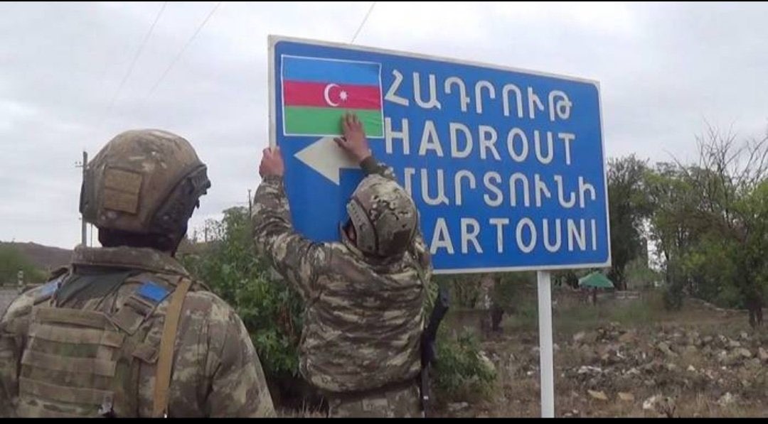 DMFANakhchivan's tweet image. Ötən ilin bu günü müzəffər Ali Baş #Komandan, cənab Prezident İlham Əliyevin rəhbərliyi ilə rəşadətli #Azərbaycan Ordusunun qəhrəmanlığı və fədakarlığı nəticəsində #Hadrut qəsəbəsi işğaldan azad edildi. 🇦🇿
#Hadrut bizimdir! 
#QarabağAzərbaycandır
#KarabakhisAzerbaijan