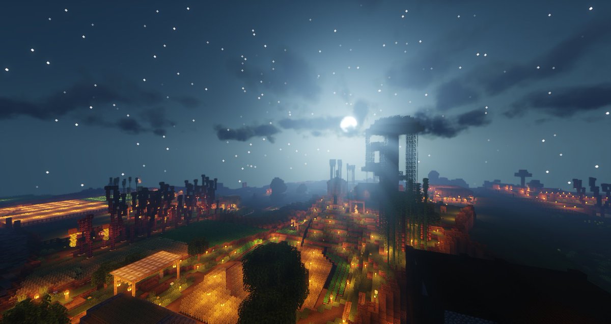 DemocracyCraft's tweet photo. Night falls on a presidential administration. 

Elections for the next President of Redmont are currently underway.

Photo credits to BubbaRC.
#Minecraft #MinecraftBuilds #MinecraftServer https://t.co/gILgUSZRGV