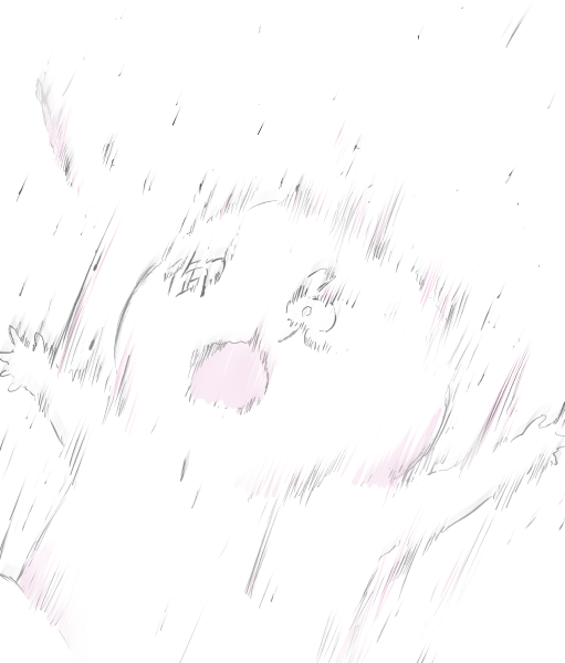 「お久しぶりです!
今日からまた元気なインターネットを再開します! 」|御免なさいのイラスト