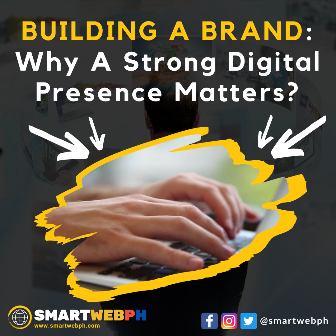 smartwebph's tweet photo. (1/3)
A digital 🖥️ presence gives your brand an ideal platform to communicate with consumers. 🗹 It allows you to set the narrative on who you are as a brand and set yourself apart from competitors. https://t.co/KiXvI7aFJs