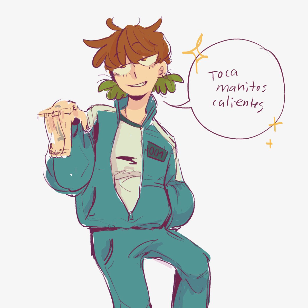 fishiiius's tweet photo. oc + squidgame🦑🦑🦑/pero  mas  latam
theru  traidora  😔✋💖
#SquidGame #oc #doodleart #art #digitalart #squidgameoc https://t.co/j1sMP7H6fN