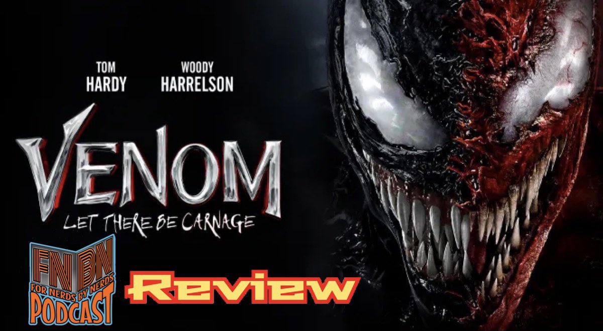 FNBNPodcast's tweet photo. 🤖NEW EPISODE🤖

Our #VenomLetThereBeCarnage review is now available everywhere.

Did you see it? Did you like it? Did you not like it? Let us know after you listen to the episode 

https://t.co/lXEwOjZfZW
#venom #Carnage #marvel #sony #mcu #comics #podcast #podcastandchill https://t.co/je3T1wpbpD