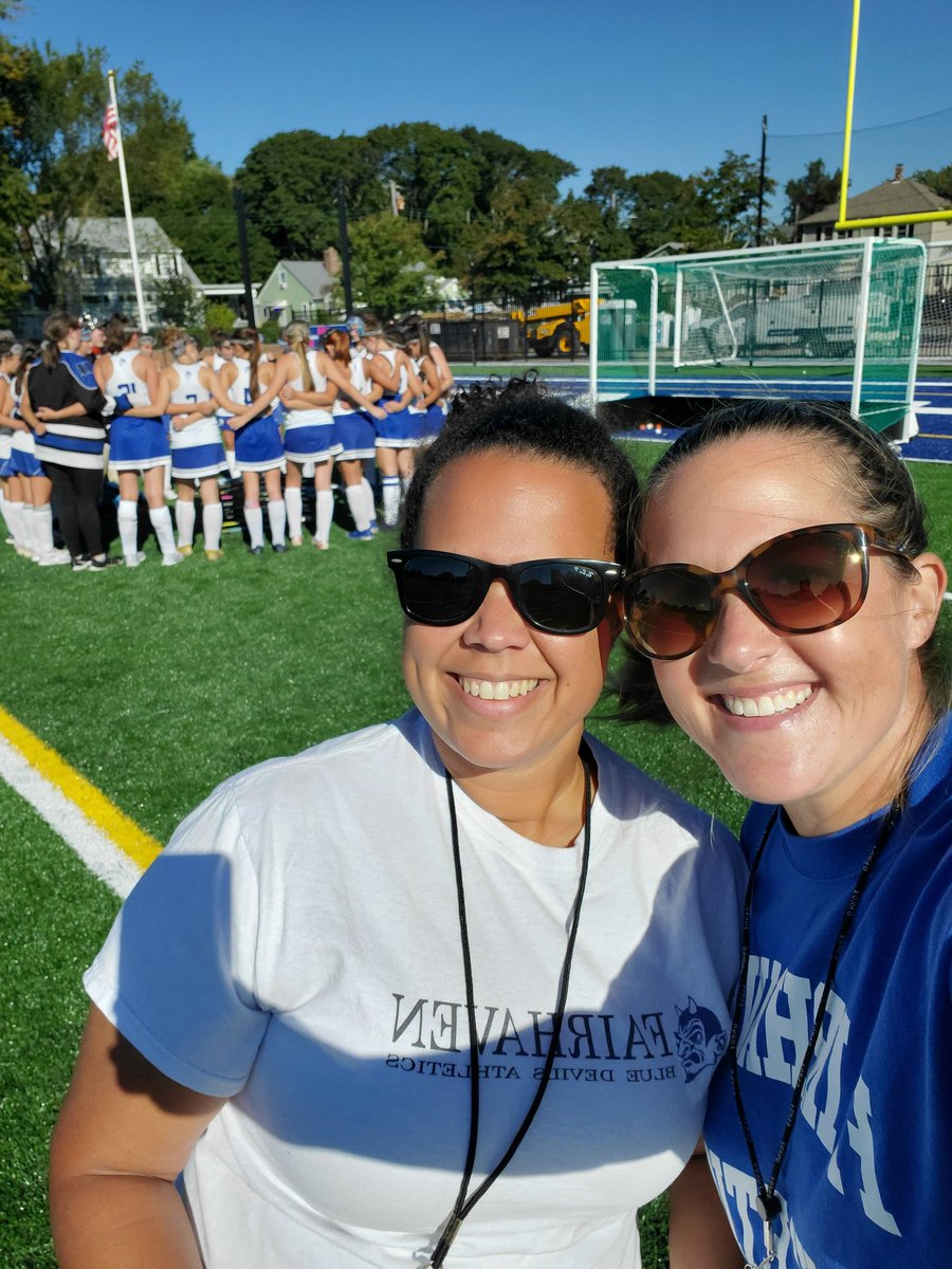 fhsSunderland's tweet photo. Some days are just better than others!!!🏑  What a great couple of days I got to share with this amazing group of young ladies. ❤  @FairhavenAD https://t.co/eL2lInJJw7