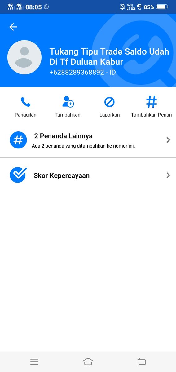 Gilaaa jahat banget padahal aku yg udah ketipu😭 tapi mala nomor ku yg di katain nipu