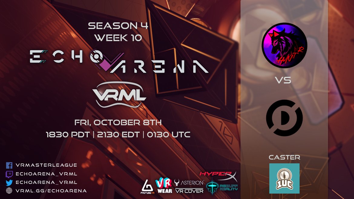 🔴LIVE!

#Letsgo!!! 

📺twitch.tv/echoarena_vrml
📺twitch.tv/echoarena_vrml2
🌐vrml.gg/echoarena/matc…
🗣️discord.gg/echoarena-vrml
with <a href="/SirDimwi/">terry sees all</a> <a href="/OfficialJGxVR/">JGxVR</a> @LucGaylie <a href="/somuchforsub/">So Much For Subtlety</a> Glean- and Newt0n-Dad