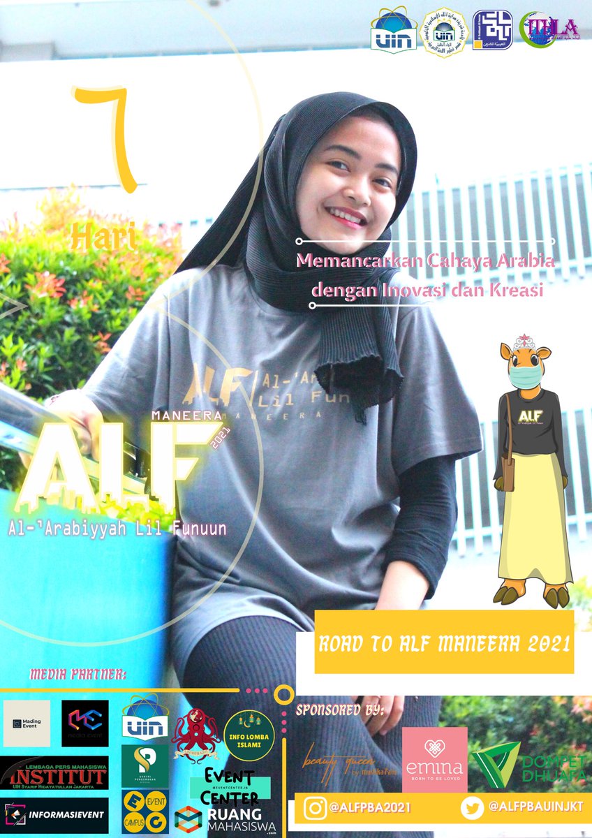 Halo sahabat arobiyah! 
Hitung mundur sudah mendekati akhir nih 🤩
Ayo kawal bersama-sama 😍
Jaga kesehatan ya! 

#goestoALF
#ALFMANEERA2021
#ALFPBAUINJKT
[late posting]