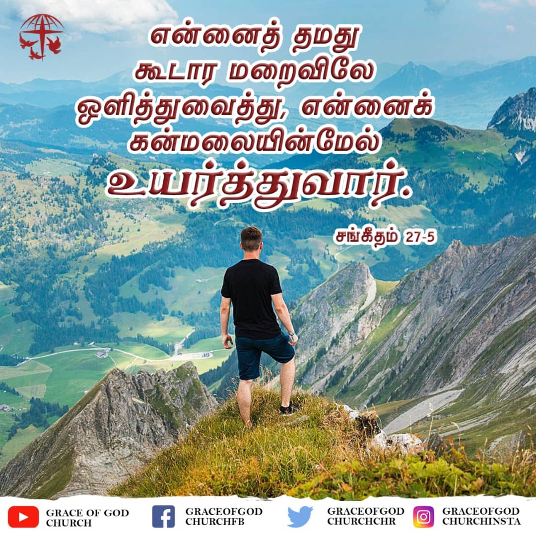 graceofgodchr's tweet photo. He will hide me in the shelter of his sacred tent and set me high upon a rock.

Psalm 27:5 

#pray #godisgood #believe #grace #blessed #amen #worship #verseoftheday #bibleverses #jesussaves #biblequotes https://t.co/gLmtBtuGRp