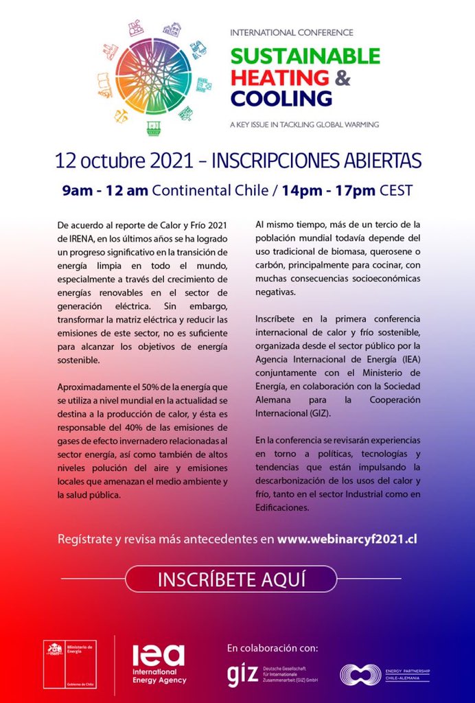 <a href="/UDTcl/">UDT - Universidad de Concepción</a> <a href="/INFOR_Minagri/">Instituto Forestal</a> <a href="/conaf_minagri/">CONAF - Corporación Nacional Forestal</a> <a href="/MinagriCL/">Ministerio de Agricultura de Chile 🇨🇱</a> <a href="/ODEPA/">ODEPA</a> <a href="/PyMEmadAG/">PyMEmad Chile F.N.G.</a> <a href="/PymemadBiobio/">Pymemad Biobío</a> <a href="/Pymemadaraucan1/">PymemadAraucania</a> <a href="/PymemadLosRios/">Pymemad Los Ríos</a> <a href="/AprobosqueAG/">Aprobosque AG</a> <a href="/roryanblaitt/">Rodrigo O'Ryan Blaitt</a> <a href="/cormachile/">Corma Chile</a> <a href="/CIFAG/">Col Ing. Forestales</a> <a href="/Agencia__SE/">AgenciaSE</a> <a href="/ANESCOCHILE/">ANESCO CHILE A.G.</a> <a href="/bioenergyEU/">Bioenergy Europe</a> <a href="/AVEBIOM/">AVEBIOM</a> <a href="/ChristianRakos/">Christian Rakos</a> <a href="/World_Bioenergy/">World Bioenergy Association (WBA)</a> #biomass #bioenergy #sustainability