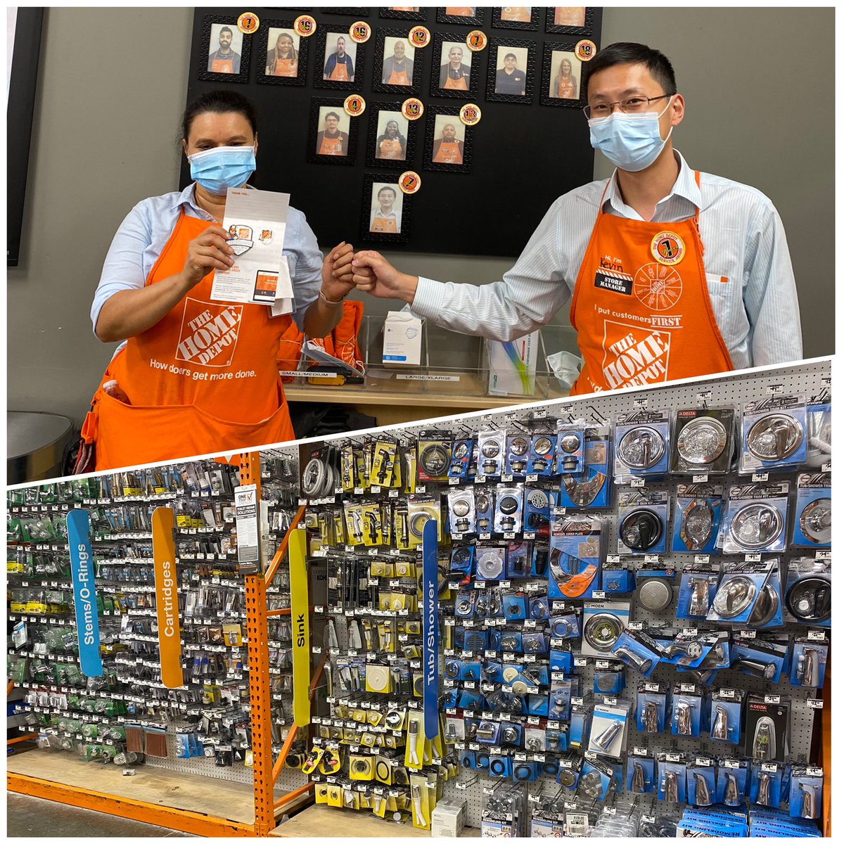 Congratulate Blanca on receiving the Diamond award!!! Well deserved! <a href="/Pearland6543HD/">PEARLAND HOME DEPOT 6543</a> #PoweroftheGulf